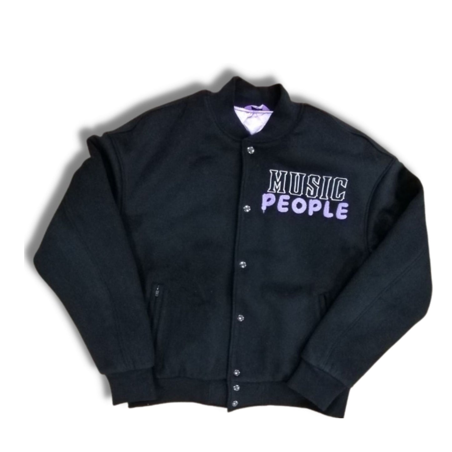MUSIC PEOPLE Letterman Jacket