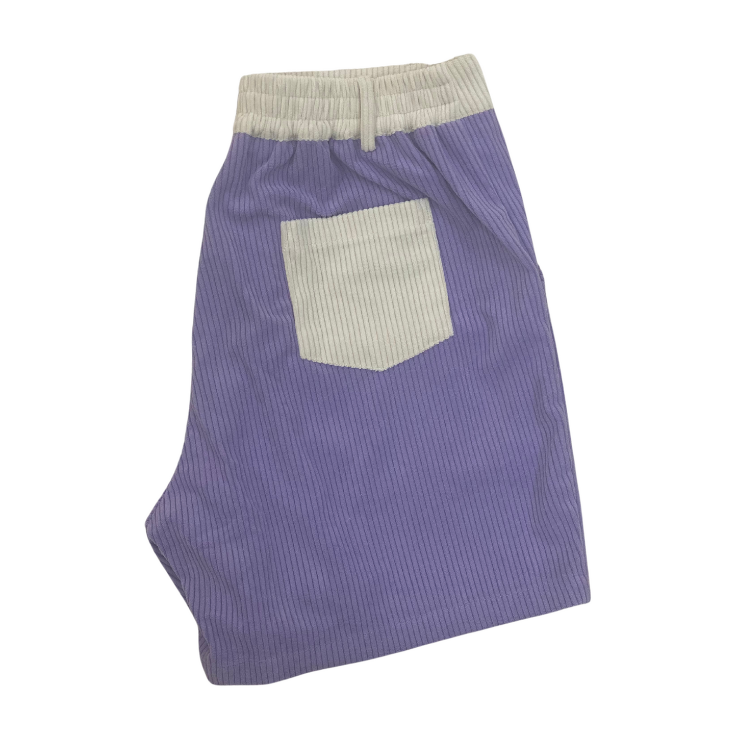Lavender & Crème | Corduroy Buttoned Bottoms